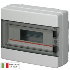 Πίνακας Επίτοιχος 1Σειράς 18Στοιχείων Στεγανός IP65 Γκρι EC62018E